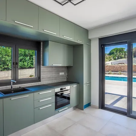 Alfie Luxury Villa With Private Pool Pefkochori Exterior photo