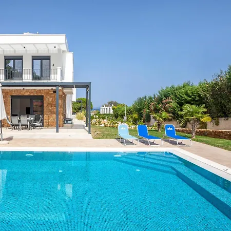 Alfie Luxury Villa With Private Pool Pefkochori Exterior photo